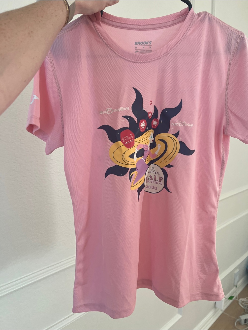 Run Disney Brooks Half Marathon Shirt- NEVER WORN
